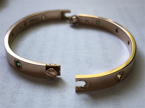 cartier love bracelet without screw